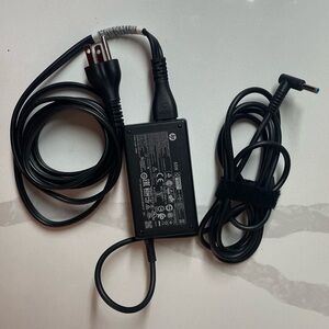 HP Black Laptop Charger